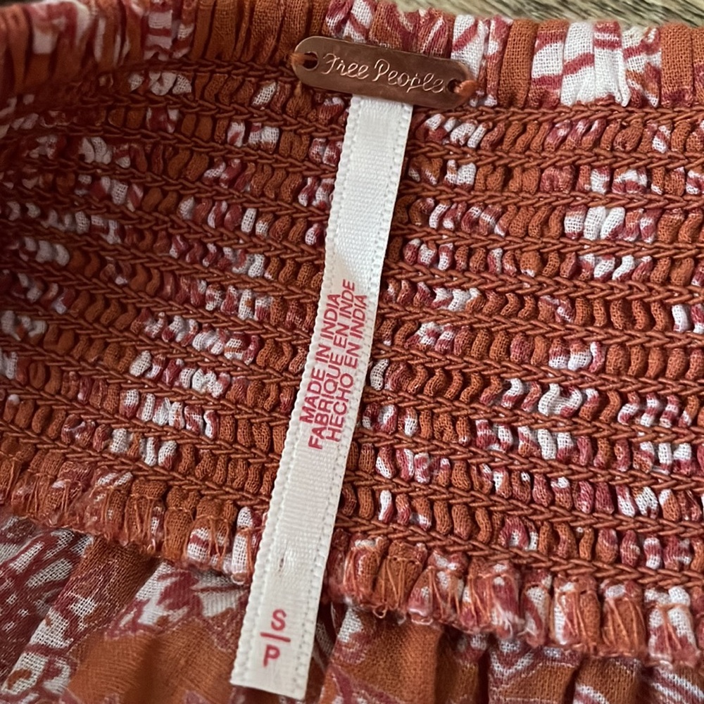 Free People Bonita Printed Midi Dress NWOT - Picture 12 of 15